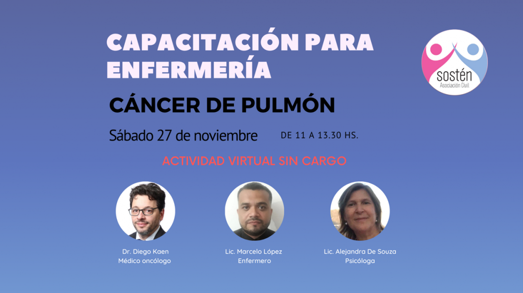 Capacitación para Enfermería - Cáncer de Pulmón